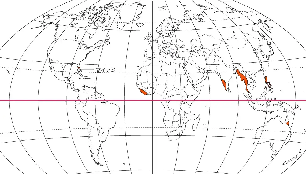 Amが該当する主な都市