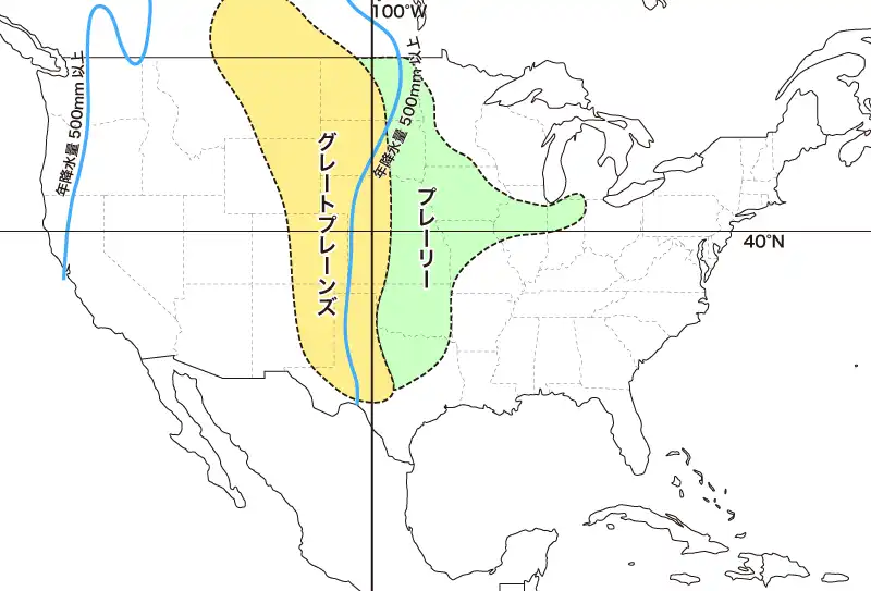 グレートプレーンズとプレーリー