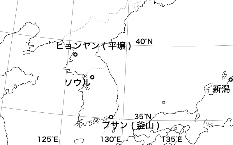 朝鮮半島の都市