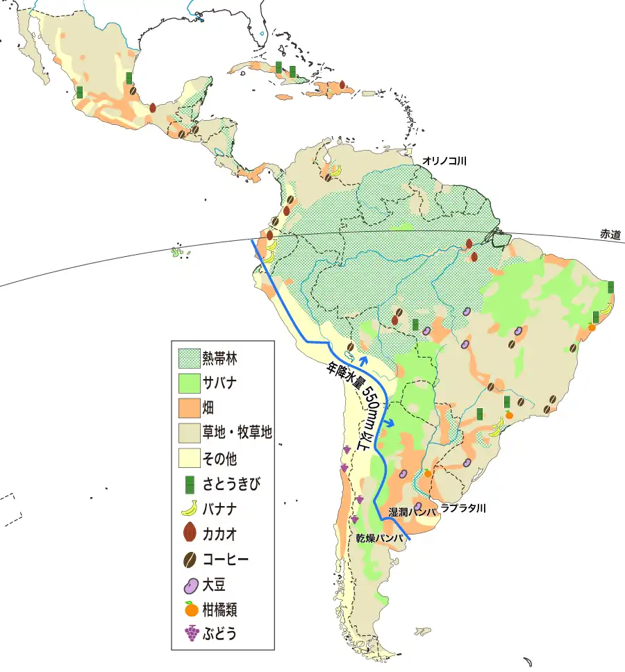 ラテンアメリカの農業