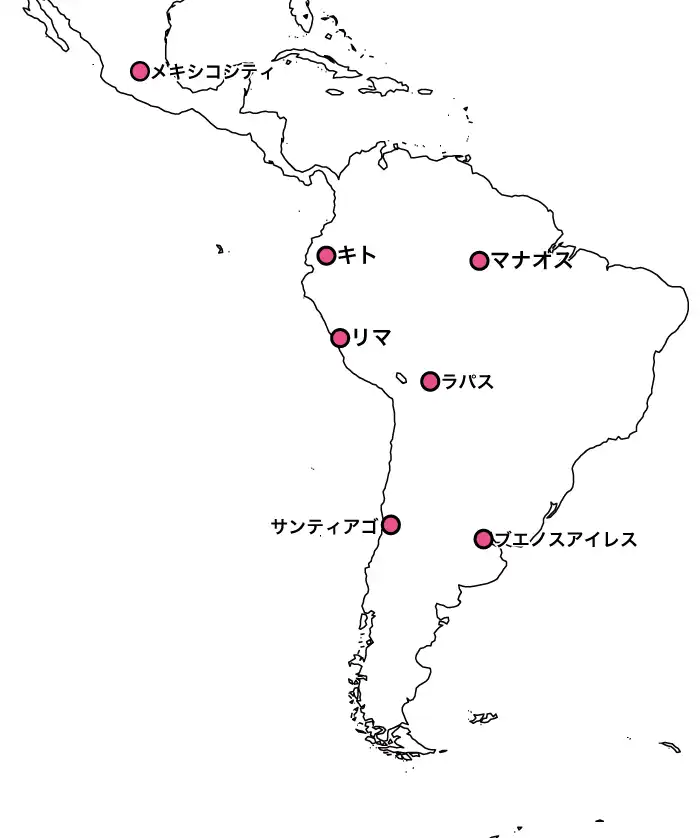 ラテンアメリカの都市