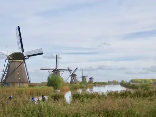オランダの風車