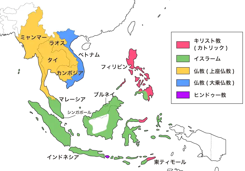 東南アジアの宗教