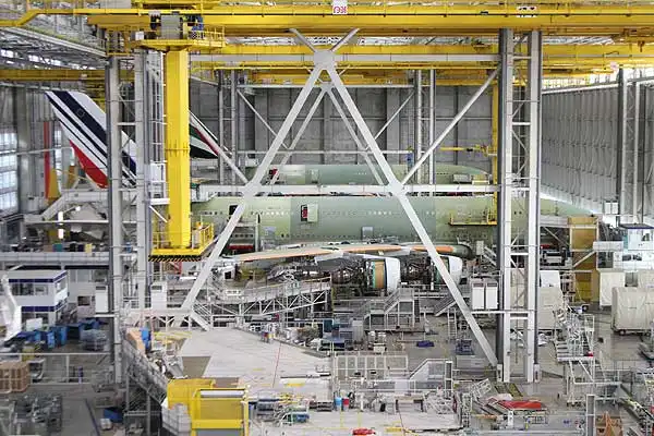 トゥールーズでの航空機組立