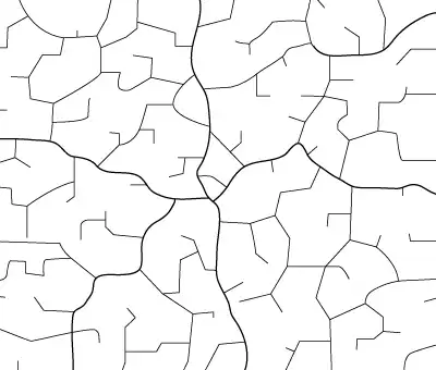 チュニスの街路形態