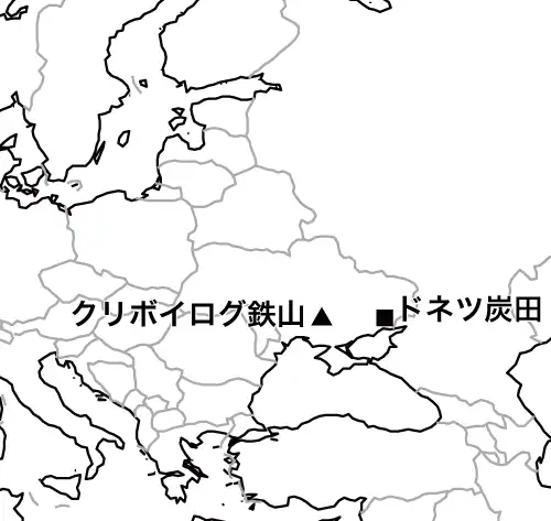 ウクライナの鉱工業