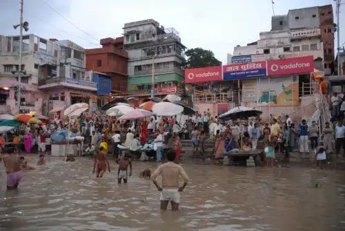ガンジス川での沐浴