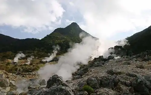 ジオパークの例（箱根）