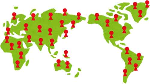 人口のイラスト