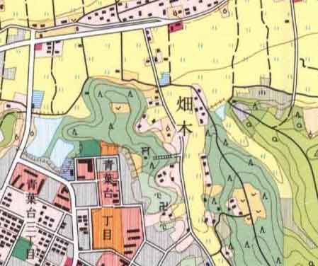2.5万分の1土地利用図