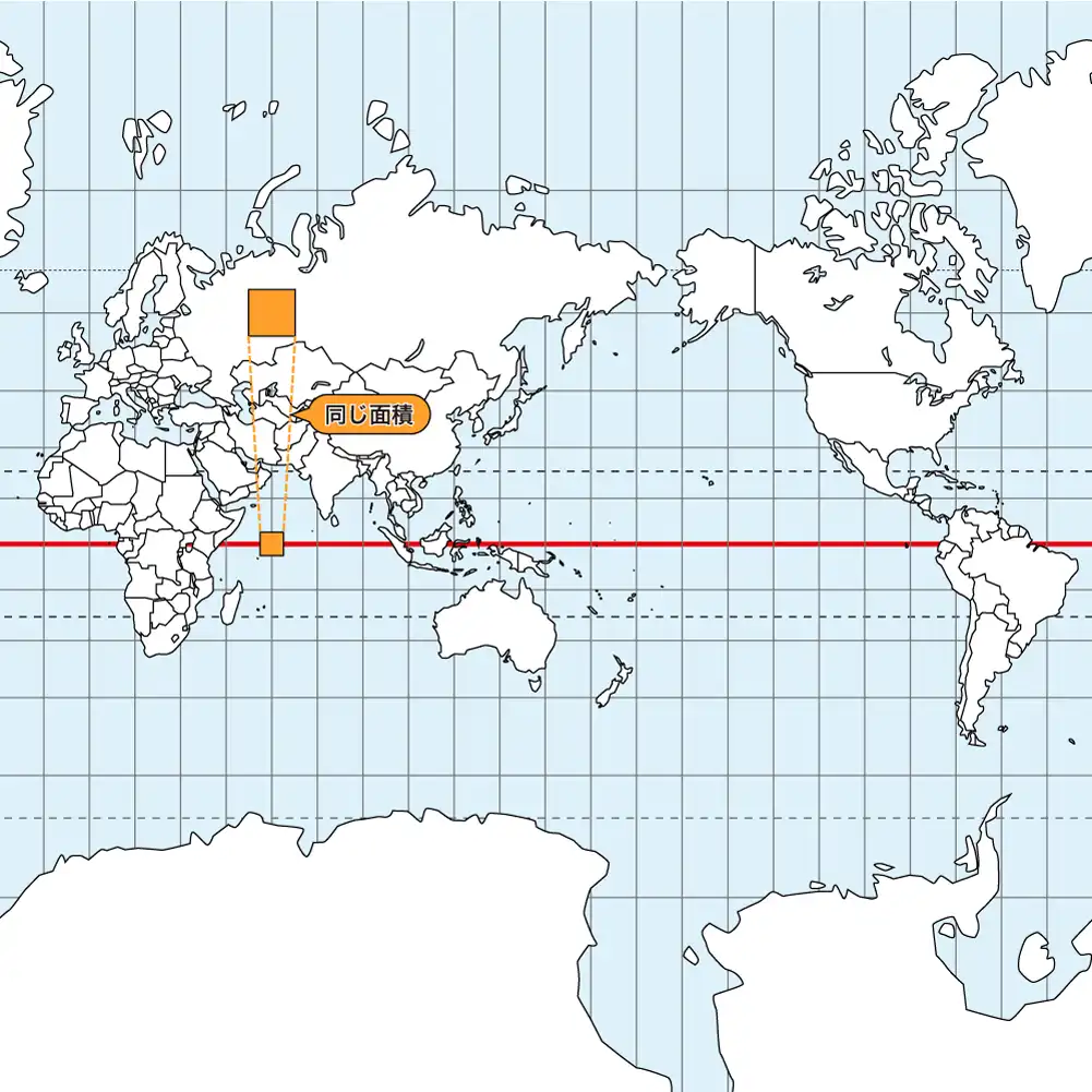メルカトル図法