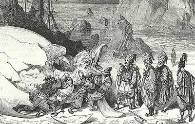 シンドバッドの一場面