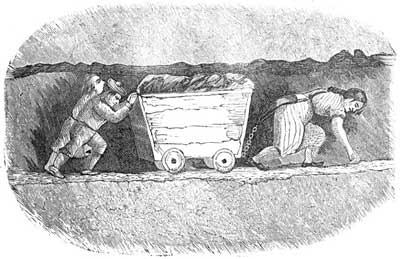 炭鉱で働く子ども